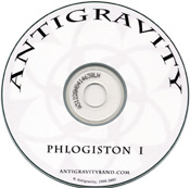 Phlogiston I, cd stamp (design by Brad Fenwick)